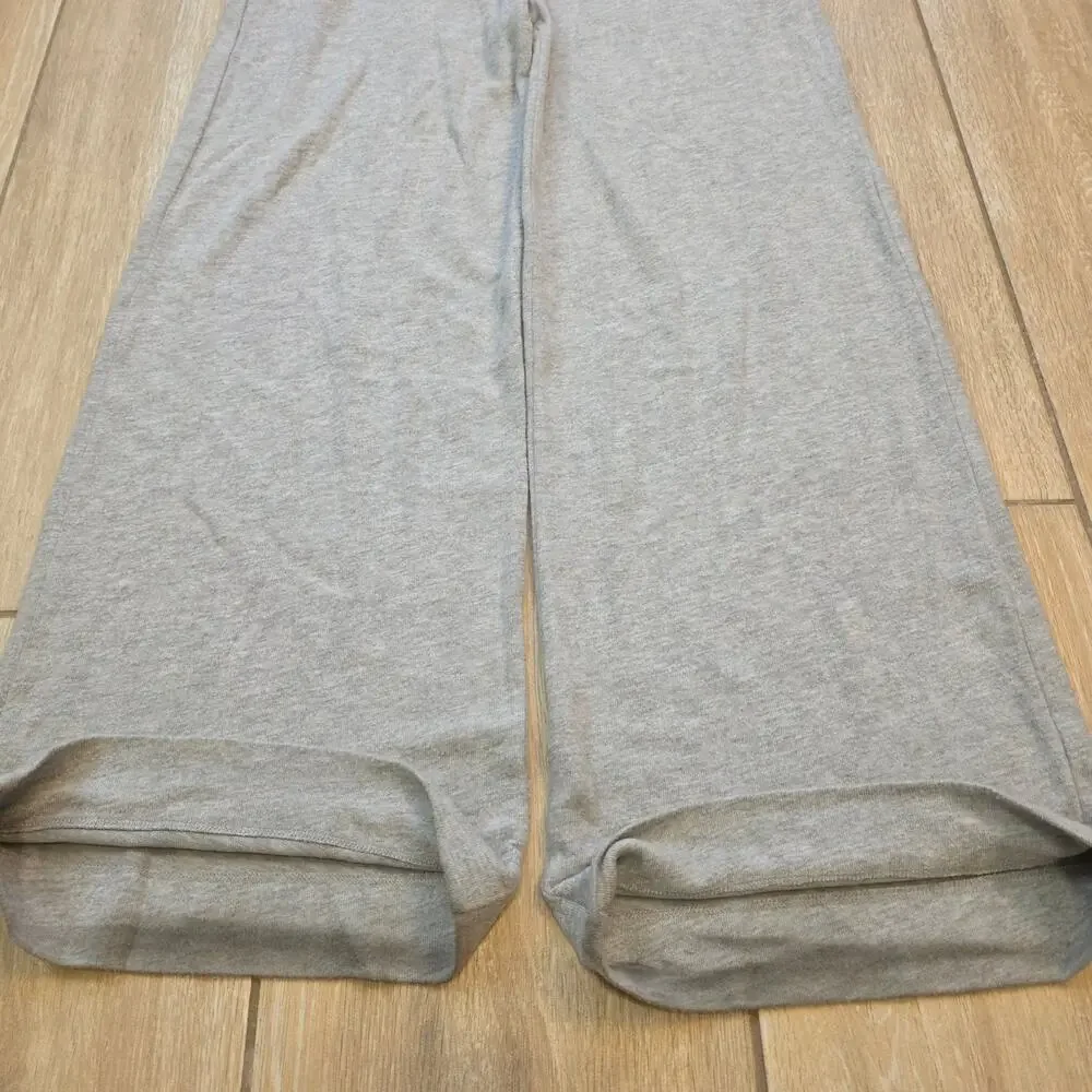Spiritual Gangster Jumpsuit Womens S Gray Wide Leg Modal Lounge Yoga Romper